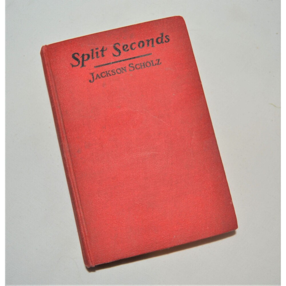 SALE Antique Sports Split Seconds Book 1927 by Jackson Scholz